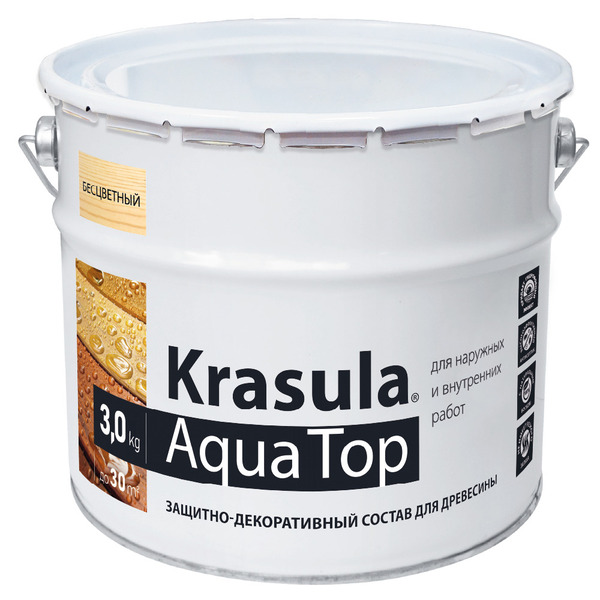 Krasula Aqua Top бесцветный 3кг