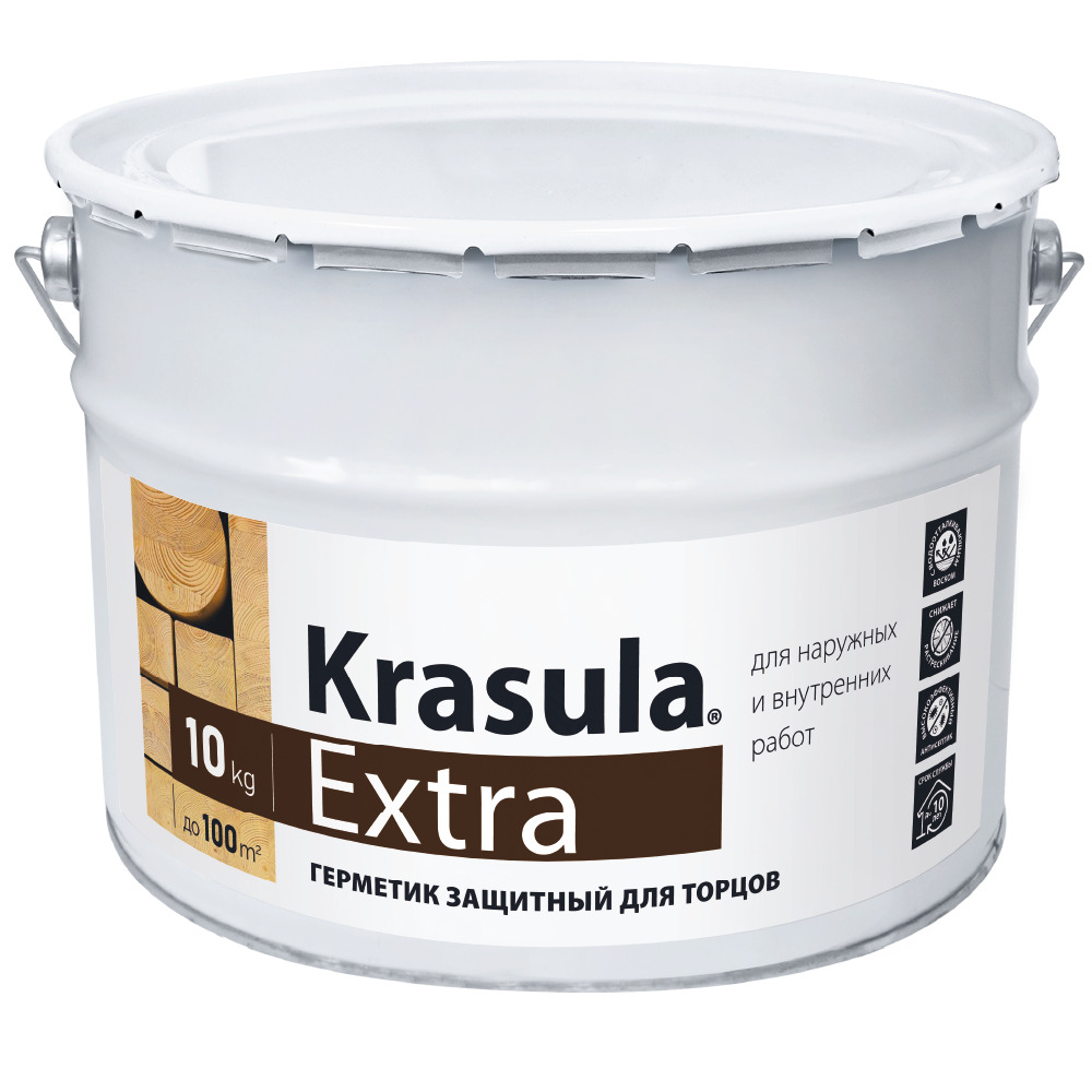 Krasula Extra герметик для торцов 10 кг