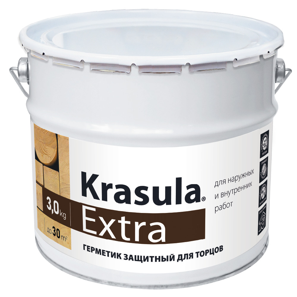 Krasula Extra герметик для торцов 3 кг
